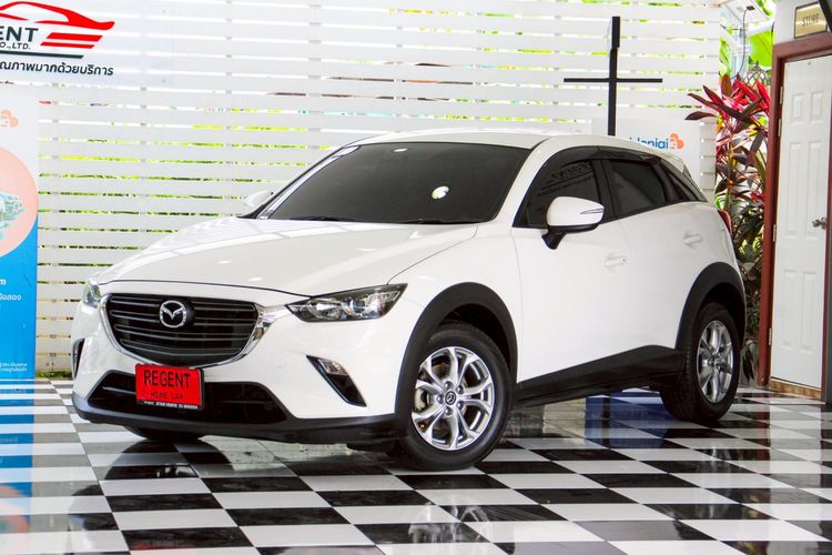 Mazda CX-3 2022 2.0 Base Plus Utility-car เบนซิน ไม่ติดแก๊ส เกียร์อัตโนมัติ ขาว รูปที่ 3