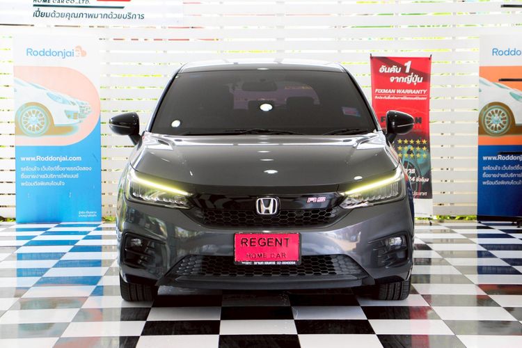 Honda City 2021 1.0 RS Sedan เบนซิน ไม่ติดแก๊ส เกียร์อัตโนมัติ เทา รูปที่ 2