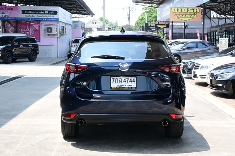 Mazda CX-5 2018 2.2 XDL 4WD Utility-car ดีเซล ไม่ติดแก๊ส เกียร์อัตโนมัติ น้ำเงิน รูปที่ 3