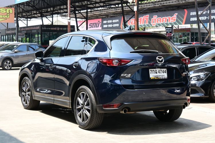 Mazda CX-5 2018 2.2 XDL 4WD Utility-car ดีเซล ไม่ติดแก๊ส เกียร์อัตโนมัติ น้ำเงิน รูปที่ 4