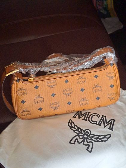 กระเป๋า MCM สะพายไหล่ Aren ลาย Visetos กระเป๋าใหม่ มือ1 รูปที่ 5