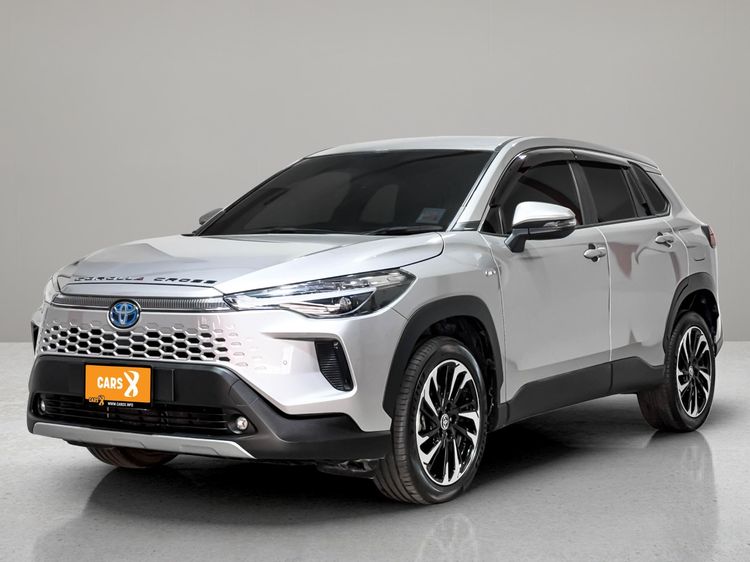 รถ Toyota Corolla Cross 1.8 HEV Premium สี บรอนซ์เงิน