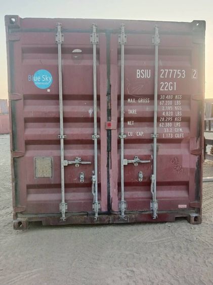 ขาย ตู้คอนเทนเนอร์20'ขนาด2.5×6×2.6