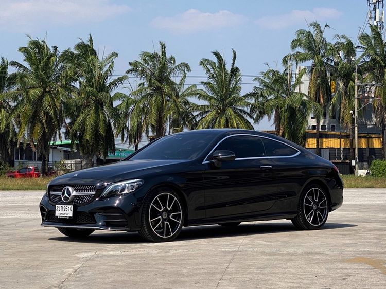 รถ Mercedes-Benz C-Class C200 สี ดำ