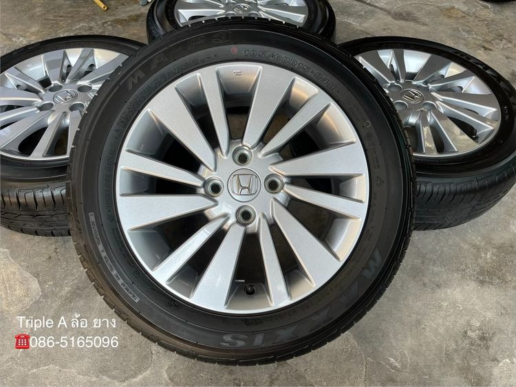 ✨ล้อแม็กพร้อมยางป้ายแดง✨Honda City รุ่นใหม่ล่าสุด ขอบ 15💖สวยกริ๊บ💖 รูปที่ 2