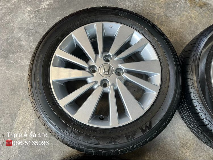 ✨ล้อแม็กพร้อมยางป้ายแดง✨Honda City รุ่นใหม่ล่าสุด ขอบ 15💖สวยกริ๊บ💖 รูปที่ 4
