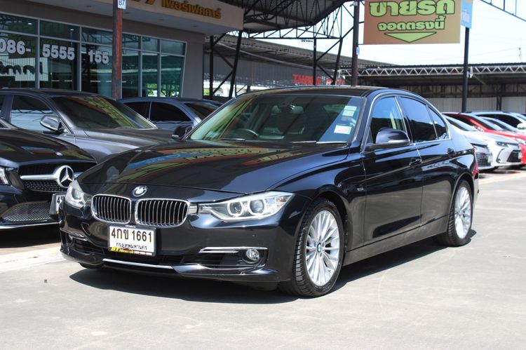 BMW Series 3 2016 320i Sedan เบนซิน ไม่ติดแก๊ส เกียร์อัตโนมัติ ดำ