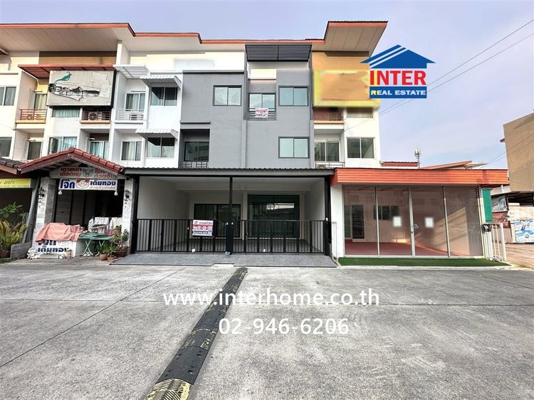 ทาวน์โฮม 3 ชั้น 33 ตร.ว. ทาวน์โฮม ใกล้ตลาดถนอมมิตร ถนนวัชรพล (ถนอมมิตร) ถนนรามอินทรา เขตบางเขน กรุงเทพมหานคร