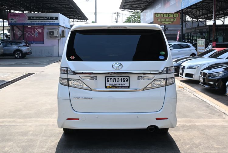 Toyota Vellfire 2013 2.4 Z G Edition Utility-car เบนซิน ไม่ติดแก๊ส เกียร์อัตโนมัติ ขาว รูปที่ 4