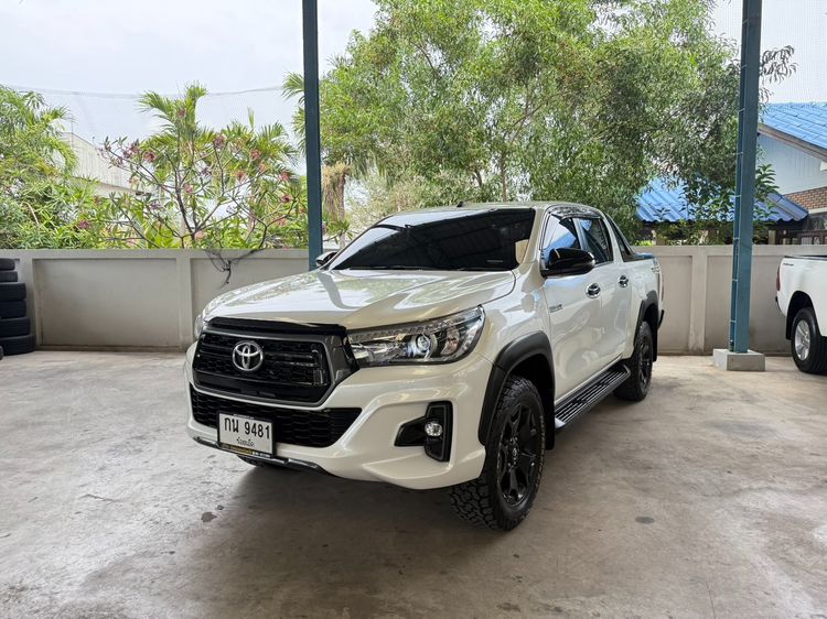 Toyota Hilux Revo 2020 2.4 Prerunner G Rocco Pickup ดีเซล ไม่ติดแก๊ส เกียร์อัตโนมัติ ขาว