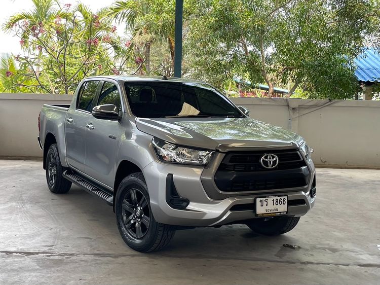 Toyota Hilux Revo 2020 Double Cab 2.4 Entry Prerunner Pickup ดีเซล ไม่ติดแก๊ส เกียร์อัตโนมัติ บรอนซ์เงิน รูปที่ 3