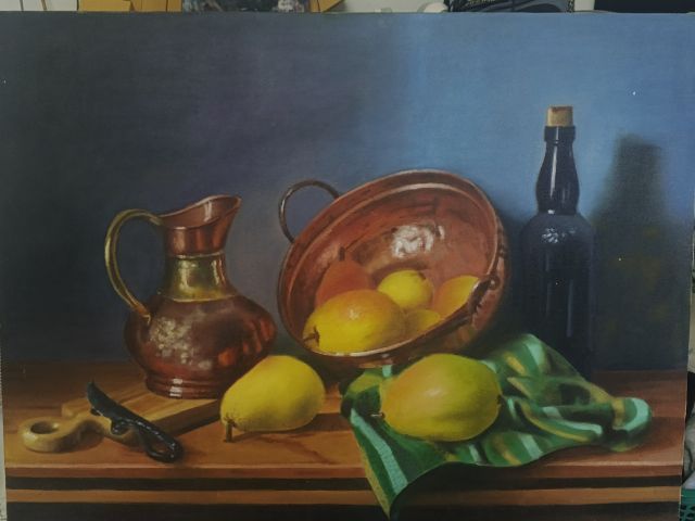 รูปวาดสีน้ำมัน ขนาด 60 × 80 เจ้าของวาดเองครับ รูปที่ 2