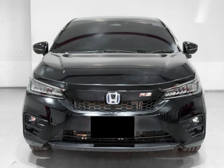 Honda City 2021 1.5 e:HEV RS Sedan ไฮบริด ไม่ติดแก๊ส เกียร์อัตโนมัติ ดำ รูปที่ 2