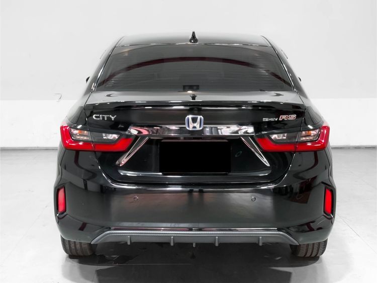 Honda City 2021 1.5 e:HEV RS Sedan ไฮบริด ไม่ติดแก๊ส เกียร์อัตโนมัติ ดำ รูปที่ 4
