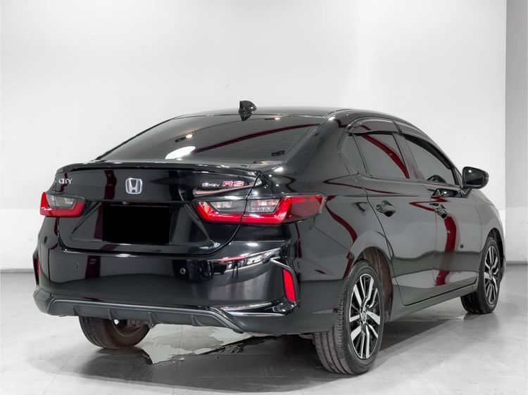Honda City 2021 1.5 e:HEV RS Sedan ไฮบริด ไม่ติดแก๊ส เกียร์อัตโนมัติ ดำ รูปที่ 3
