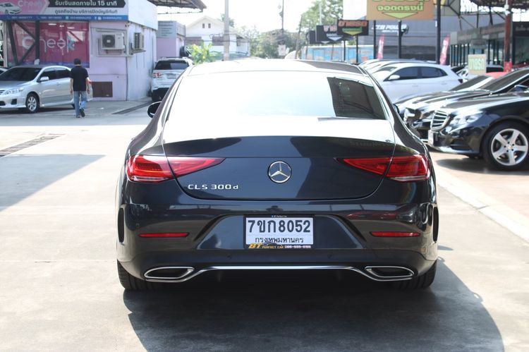Mercedes-Benz CLS-Class 2019 CLS300 Sedan ดีเซล ไม่ติดแก๊ส เกียร์อัตโนมัติ ดำ รูปที่ 3