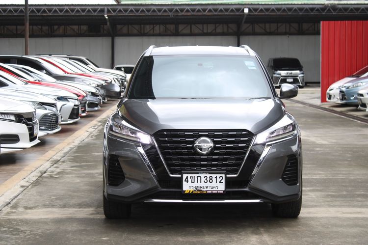 Nissan Kicks 2023 1.2 E Utility-car เบนซิน ไม่ติดแก๊ส เกียร์อัตโนมัติ เทา รูปที่ 2