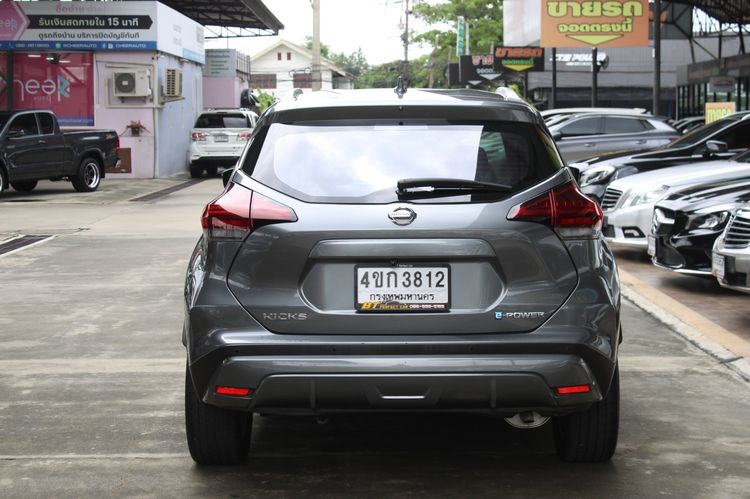 Nissan Kicks 2023 1.2 E Utility-car เบนซิน ไม่ติดแก๊ส เกียร์อัตโนมัติ เทา รูปที่ 4