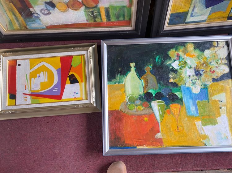 ภาพวาดสีน้ำมันบนผืนผ้าใบ(Oil on Canvas) และรูปภาพศิลปะ แบบเหมาทั้ง 108 รูปภาพ รูปที่ 2