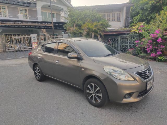 Nissan Almera 2012 1.2 VL Sedan เบนซิน ไม่ติดแก๊ส เกียร์อัตโนมัติ น้ำตาล รูปที่ 3