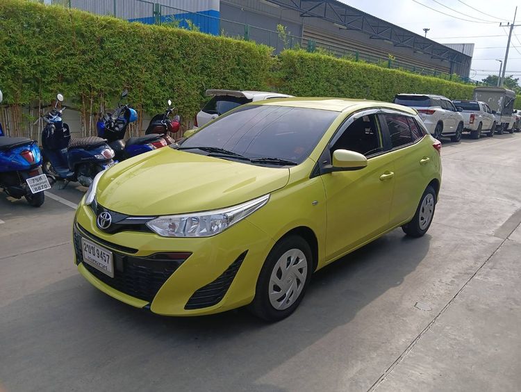 Toyota Yaris 2020 1.2 Entry Sedan เบนซิน ไม่ติดแก๊ส เกียร์อัตโนมัติ เขียว รูปที่ 3