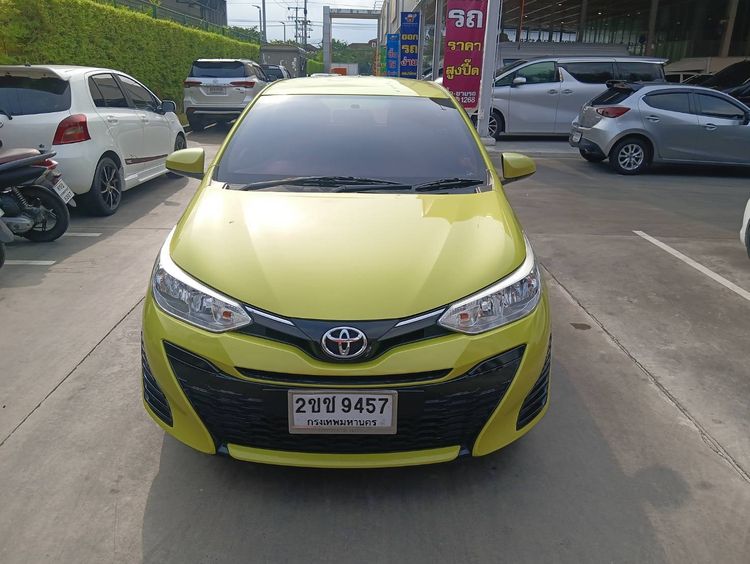 Toyota Yaris 2020 1.2 Entry Sedan เบนซิน ไม่ติดแก๊ส เกียร์อัตโนมัติ เขียว รูปที่ 2