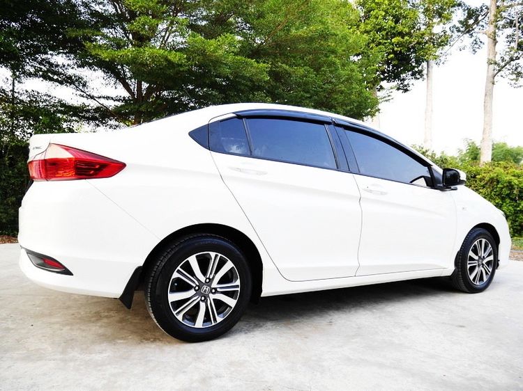Honda City 2017 1.5 S i-VTEC Sedan เบนซิน ไม่ติดแก๊ส เกียร์อัตโนมัติ ขาว รูปที่ 4