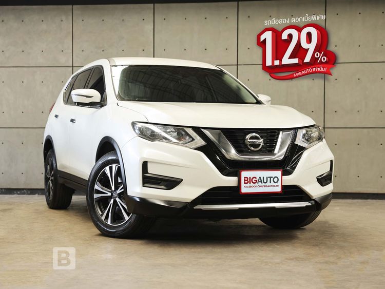 Nissan X-Trail 2019 2.5S Utility-car เบนซิน ไม่ติดแก๊ส เกียร์อัตโนมัติ ขาว