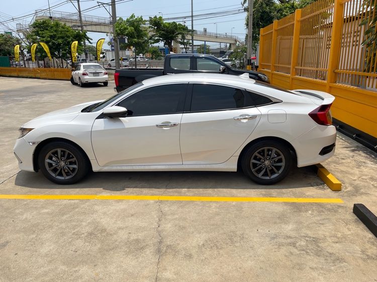 Honda Civic 2021 1.8 EL i-VTEC Sedan เบนซิน ไม่ติดแก๊ส เกียร์อัตโนมัติ ขาว รูปที่ 3