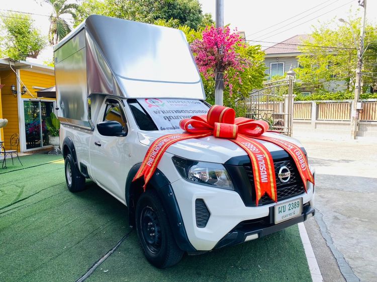 Nissan Navara 2023 2.5 SL Pickup ดีเซล ไม่ติดแก๊ส เกียร์ธรรมดา ขาว รูปที่ 3