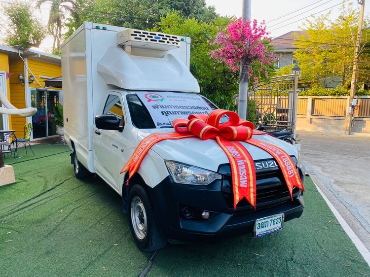 Isuzu D-MAX 2022 1.9 B Pickup ดีเซล ไม่ติดแก๊ส เกียร์ธรรมดา ขาว รูปที่ 2