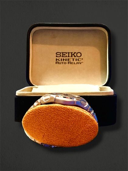 Rare Item นาฬิกาข้อมือ Seiko Kinetic Auto Relay Arctura สภาพสะสม อุปกรณ์ครบกล่อง  รูปที่ 7