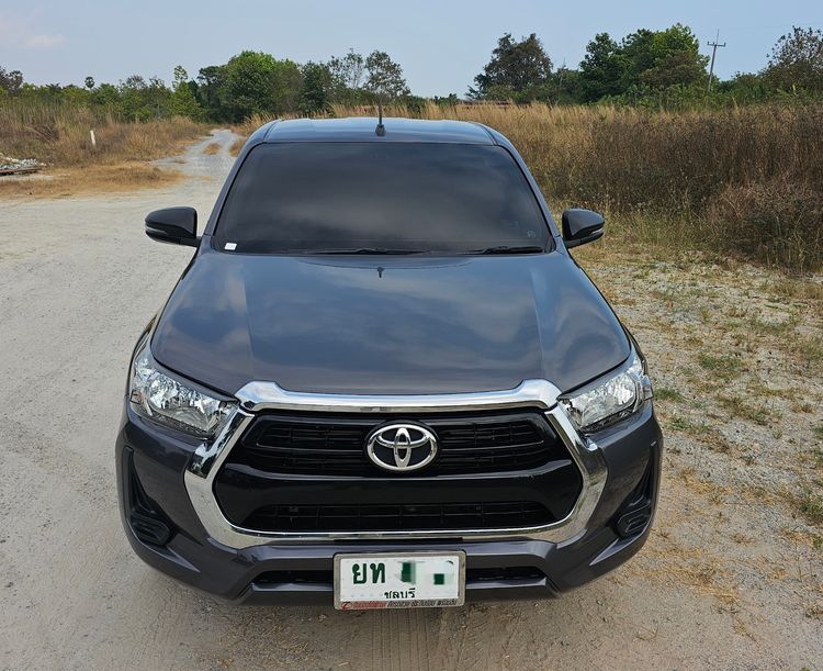 Toyota Hilux Revo 2022 2.4 Z Edition Entry Pickup ดีเซล เกียร์ธรรมดา เทา รูปที่ 4