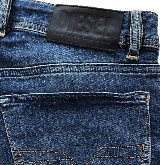 DIESEL WAYKEE-J-N SLIM JEANS PANTS LUXURY DESIGNER  รูปที่ 9