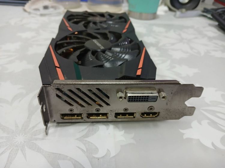 ขาย การ์ดจอ Gigabyte RX580 8G DDR5 256Bits ใช้ไฟเลี้ยง8พิน ใช้งานปกติ   รูปที่ 7