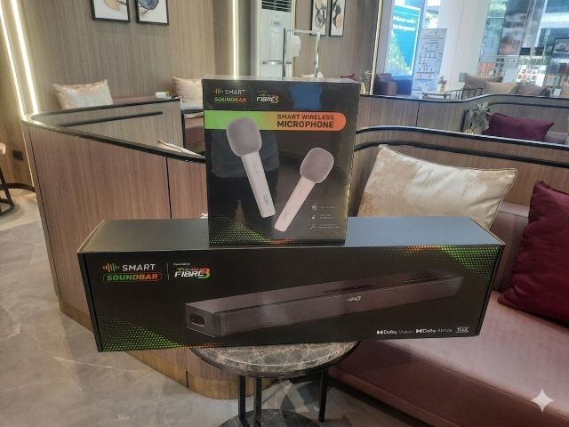 ซาวด์บาร์ ลำโพงพกพา ขายชุด Smart Soundbar ฟรี ไมค์คู่ รุ่นใหม่ล่าสุด (ของใหม่แกะกล่อง)