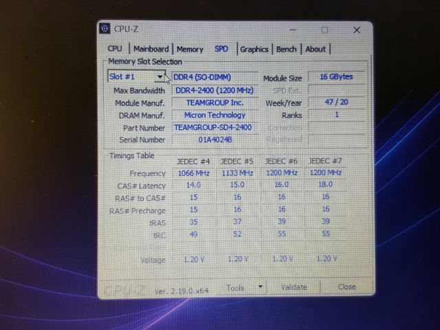 ขาย Notebook HP รุ่น 15-da2900TX
- CPU  INTEL CORE I7-8550U
- RAM  24GB DDR4 รูปที่ 13