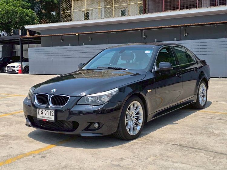 BMW Series 5 2010 520d Sedan ดีเซล เกียร์อัตโนมัติ ดำ รูปที่ 3