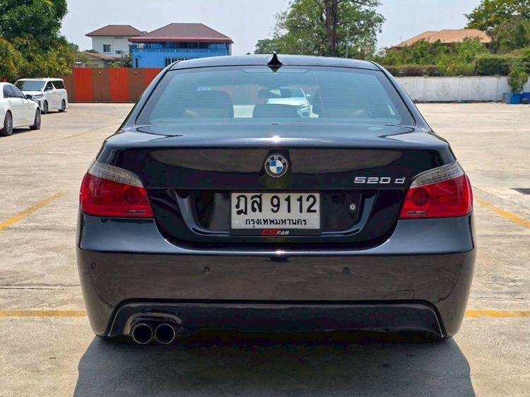 BMW Series 5 2010 520d Sedan ดีเซล เกียร์อัตโนมัติ ดำ รูปที่ 2