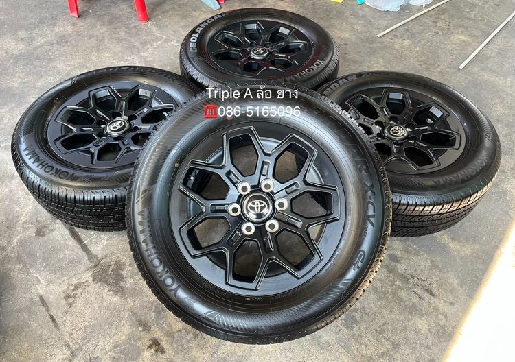 อื่นๆ อะลูมิเนียมอัลลอย 18" ✨ล้อแม็กป้ายแดง✨Toyota TRAVO รุ่นใหม่ล่าสุด ขอบ 18 พร้อมยางป้ายแดง 265-60-18 Yokohama🚩ปี 26🚩
