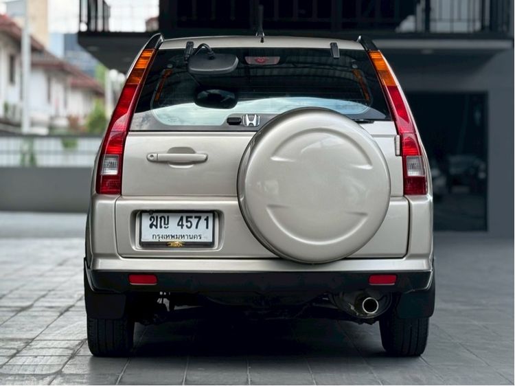 Honda CR-V 2002 2.0 E Utility-car เบนซิน ไม่ติดแก๊ส เกียร์อัตโนมัติ บรอนซ์ทอง รูปที่ 4