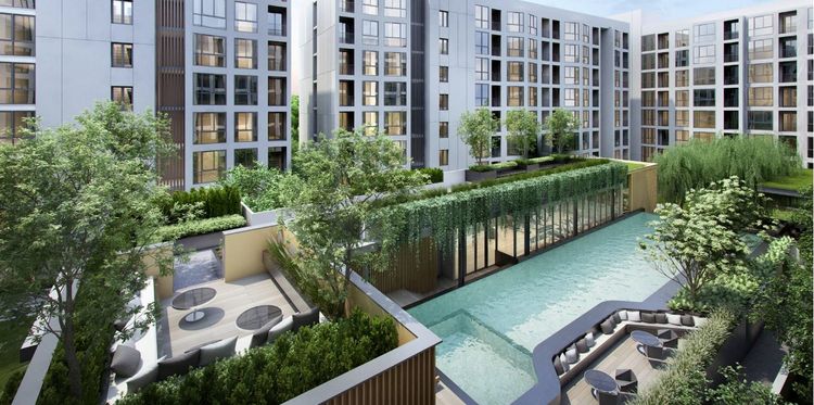 ขาย The Nest Sukhumvit 71 ห้องมุม 33.5 ตรม 2.9 ลบ