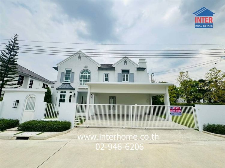 บ้านเดี่ยว 2 ชั้น 127 ตร.ว. หมู่บ้านชัยพฤกษ์ พระราม2 ซอยอนามัยงามเจริญ25 ใกล้โฮมโปร พระราม2 ถนนพระราม2 เขตบางขุนเทียน กรุงเทพมหานคร