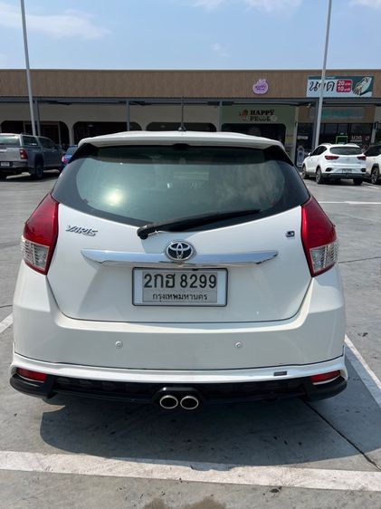 Toyota Yaris 2014 1.2 G Sedan เบนซิน ไม่ติดแก๊ส เกียร์อัตโนมัติ ขาว รูปที่ 3