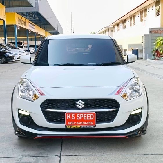 Suzuki Swift 2021 1.2 GL Plus Sedan เบนซิน ไม่ติดแก๊ส เกียร์อัตโนมัติ ขาว รูปที่ 2