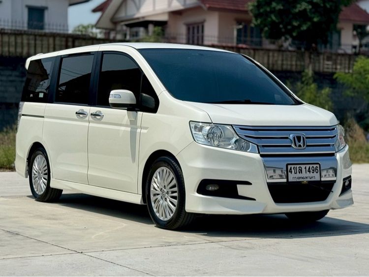 Honda Stepwagon 2013 2.0 E Utility-car เบนซิน ไม่ติดแก๊ส เกียร์อัตโนมัติ ขาว รูปที่ 2