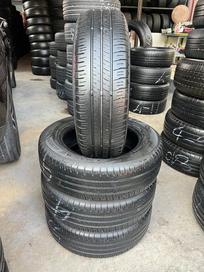 ยาง Dunlop Ec300 185 65 15 เส้น 400 บาท สภาพดี
