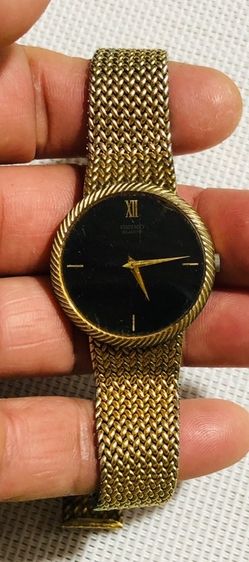 SEIKO หน้าดำ เข็มดาบ สายทอง รูปที่ 9