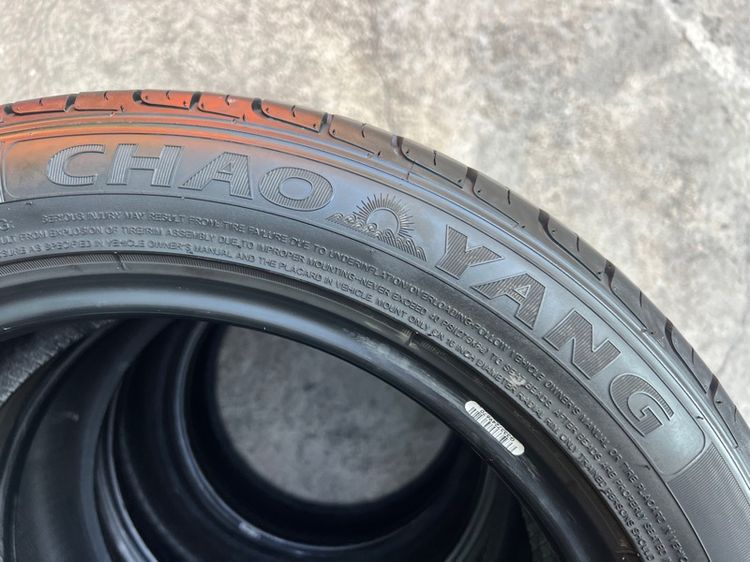 ยาง CHAOYANG 185 55 16 ปี23 เส้น 400 บาท สภาพดี EV รูปที่ 4