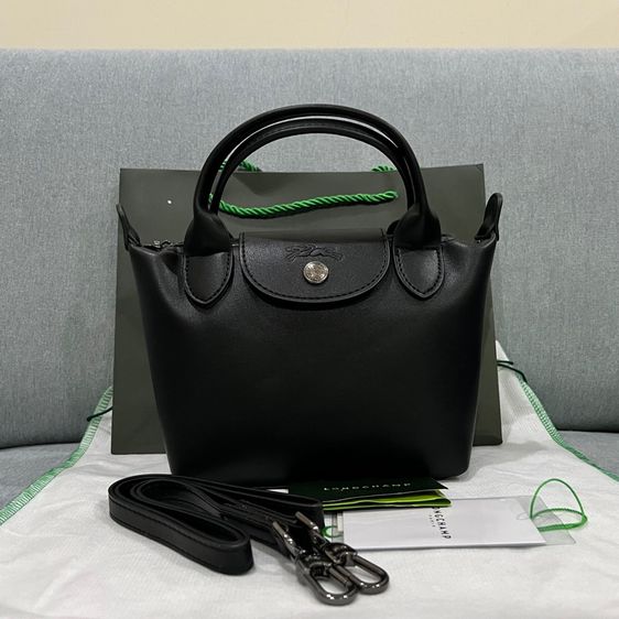 หญิง กระเป๋า LONGCHAMP mini Le Pliage Mini Tote Bag สี Black